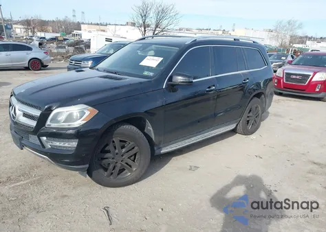 2015 Mercedes-Benz Gl 450 4Matic из США, поврежденный, VIN 4JGDF6EE4FA617083